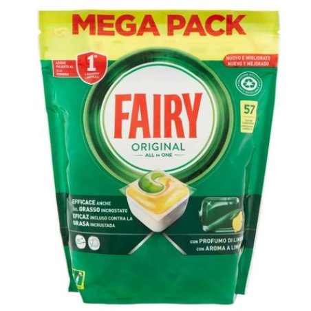 Fairy Original All In One Dishwasher Caps - Effective Cleaning Power