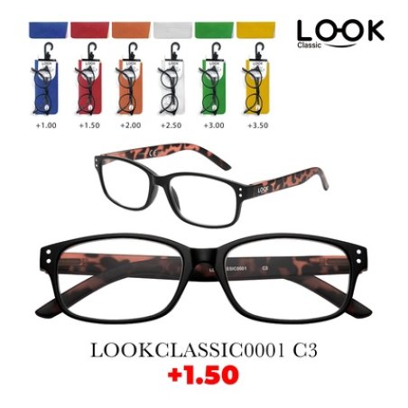 Look Optics Look Classic 0001 C3 1.50 Classic Glasses