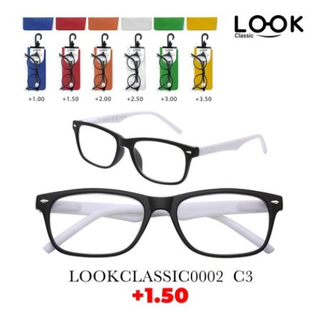 Look Optics Look Classic 0002 C3 1.50 Classic Glasses