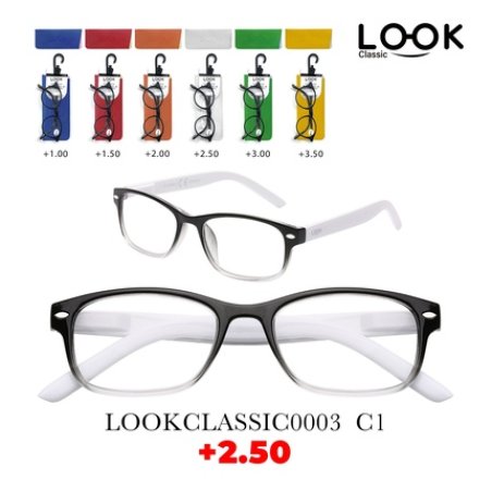 Look Optics Look Classic 0003 C1 2.50 Classic Glasses