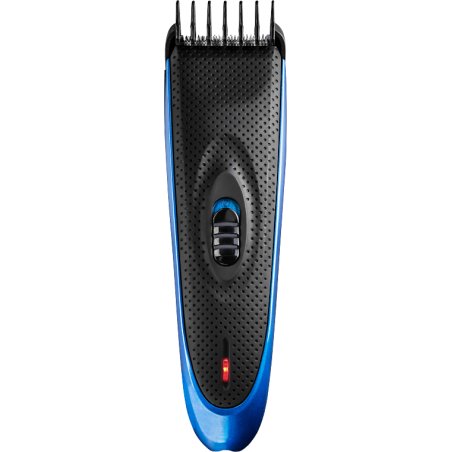 ECG Hair Clipper 9 Cutting Lengths with 1 Attachment 4-16mm Stainless Steel Charging Battery Travel Bag Black ECG ZS