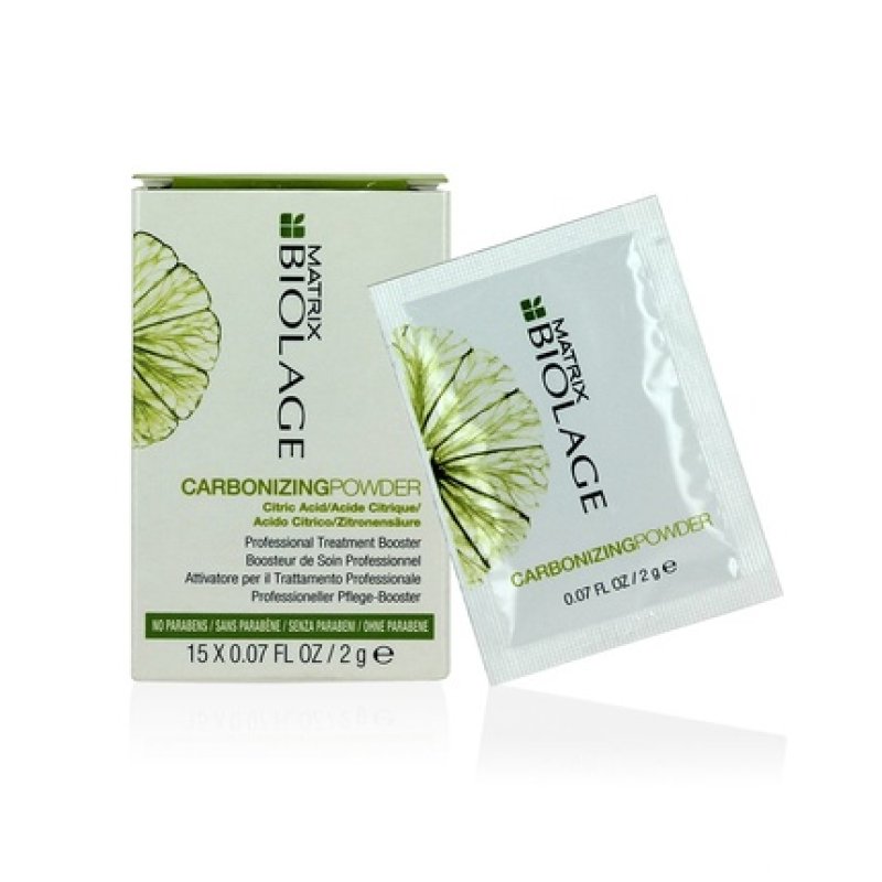 Matrix Biolage Carbonizing Powder Professional Treatment Booster 15 x 2g