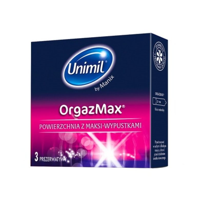 Orgazmax Latex Condoms - 3 Pieces