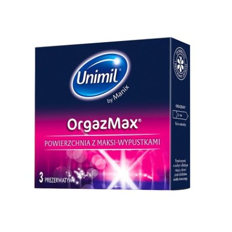 Orgazmax Latex Condoms - 3 Pieces