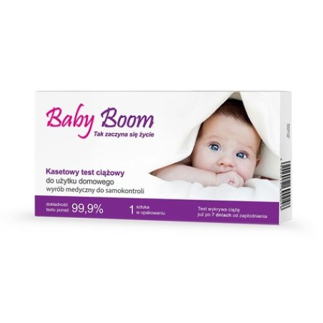 Baby Boom Pregnancy Test Cassette - Long Expiry Date