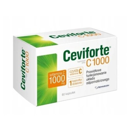 Ceviforte C 1000 Capsules - 60 Count