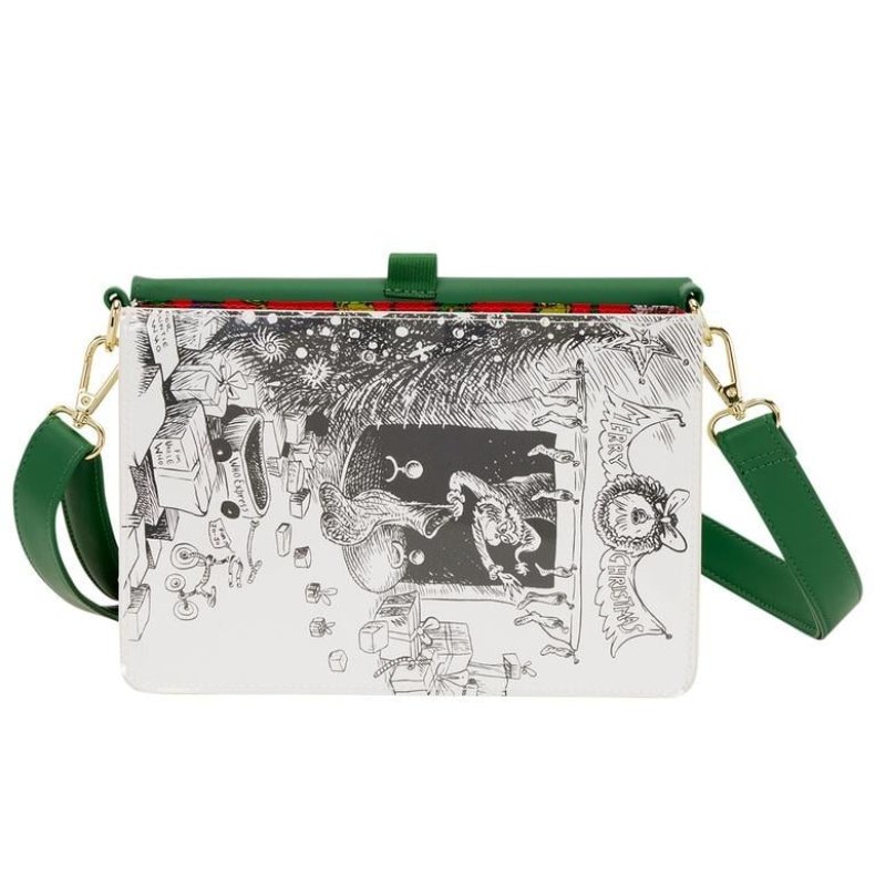GRINCH - Holiday - Sac bandoulière Loungefly