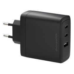 dbramante1928 re-charge IT - EU W. Charger - 2xUSB-C 100W 1xUSB-A - BLK