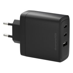 IT-EU W. Chrg-2xUSB-C 100W 1xUSB-A-BLK