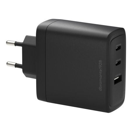 IT-EU W. Chrg-2xUSB-C 100W 1xUSB-A-BLK