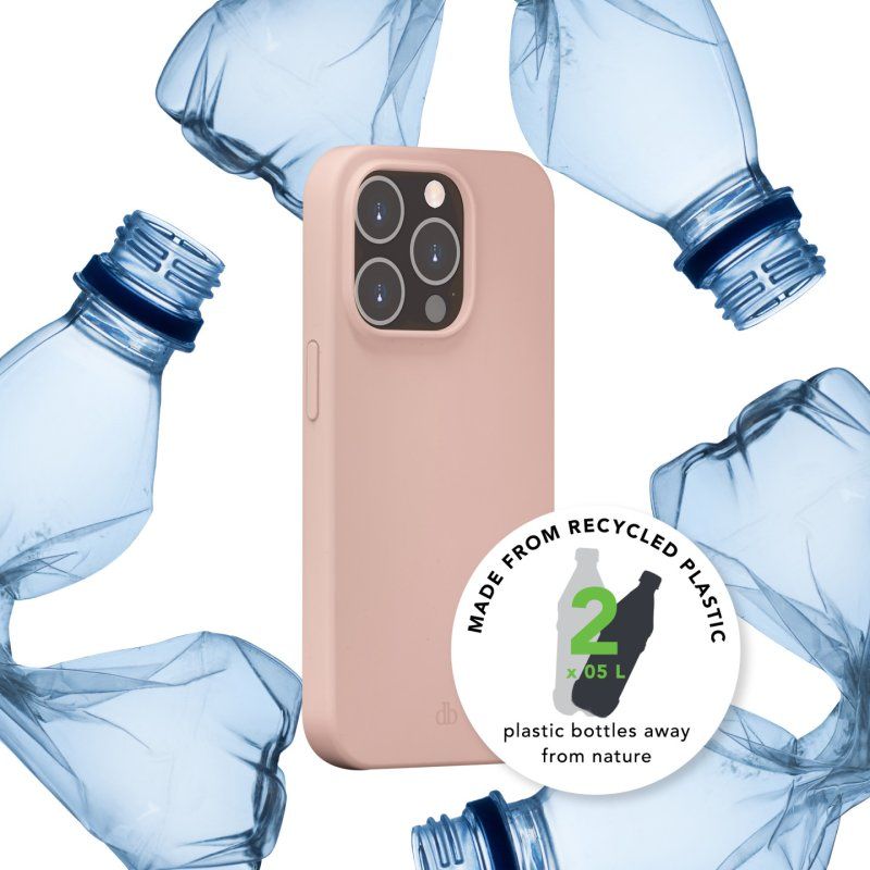 dbramante1928 Monaco coque de protection pour téléphones portables 17 cm (6.7") Housse Rose, Sable