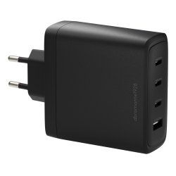 dbramante1928 re-charge IT - EU W. Charger - 3xUSB-C 140W 1xUSB-A - BLK
