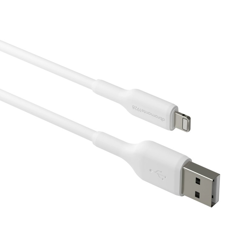 re-charge-Cbl 1m USB-A to Lightning-W