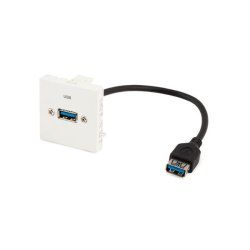 LEGRAND faceplate USB-A 3.0 F to USB-A 3.0 F 0.2 m