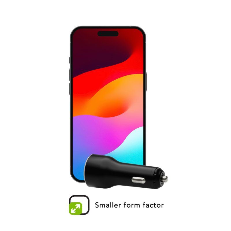 dbramante1928 re-charge - Car Charger USB-C 65W - BLK