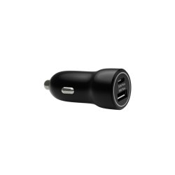 re-chrg-Car Chrg USB-C 30W USB-A 18W-BLK