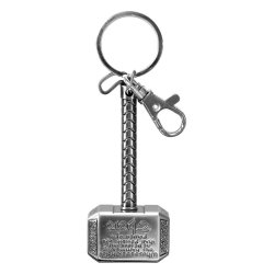 PORTE CLE MARVEL UNIVERSE THOR HAMMER METALLIQUE 67419/120