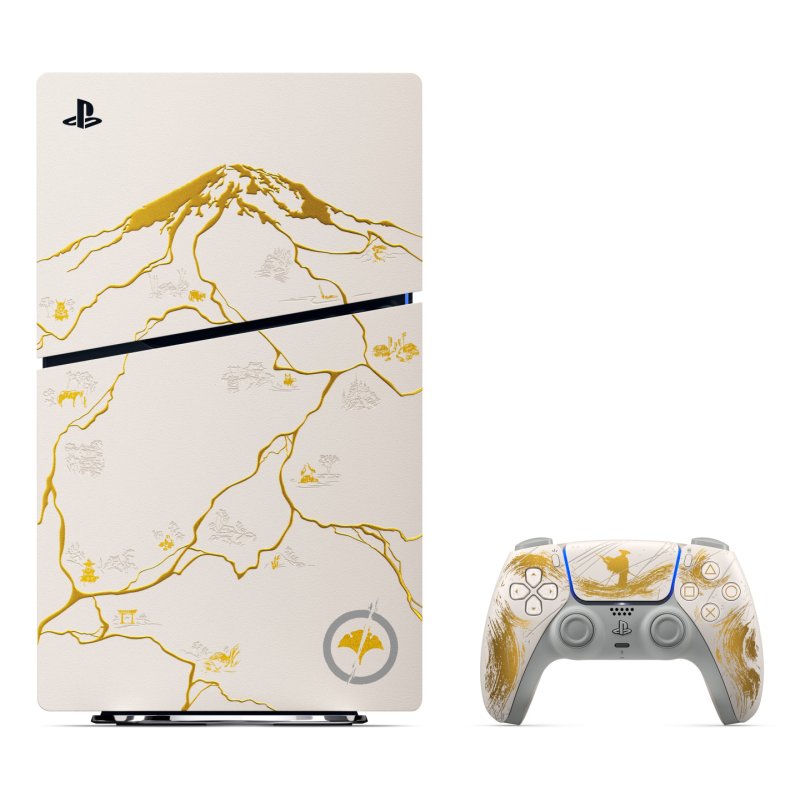Sony PlayStation 5 - Ghost of Yōtei Gold Limited Edition Bundle 1,02 To Wifi Noir, Blanc