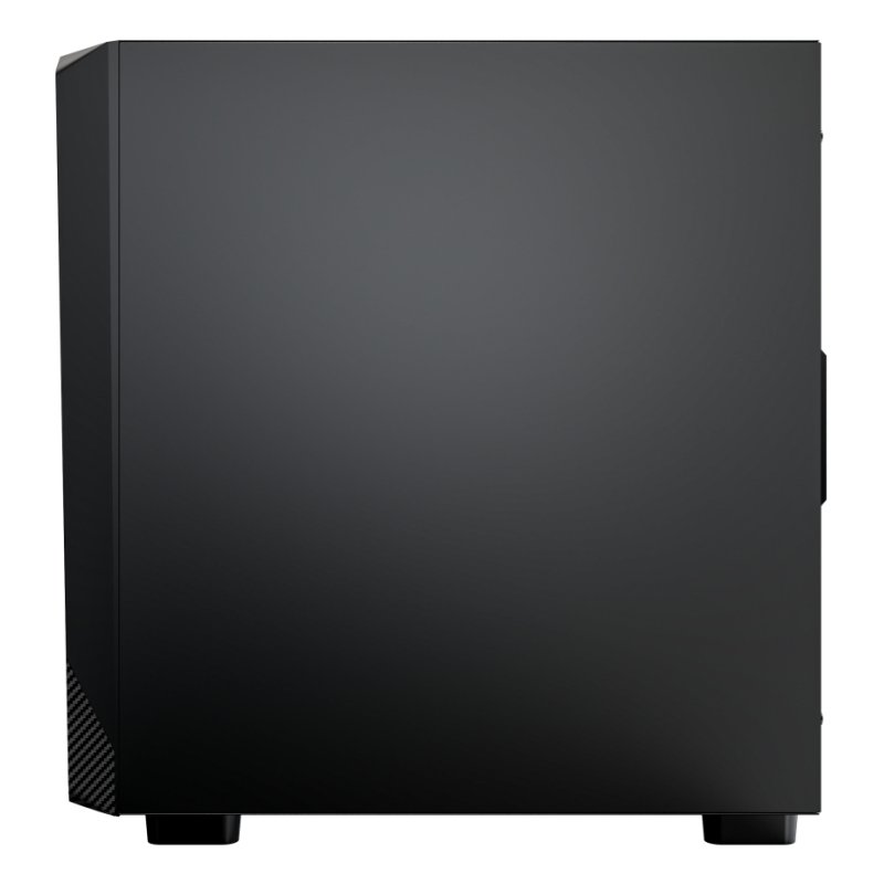 Montech X5 PC-Gehäuse, Midi-Tower, E-ATX, ARGB, Tempered Glass - schwarz