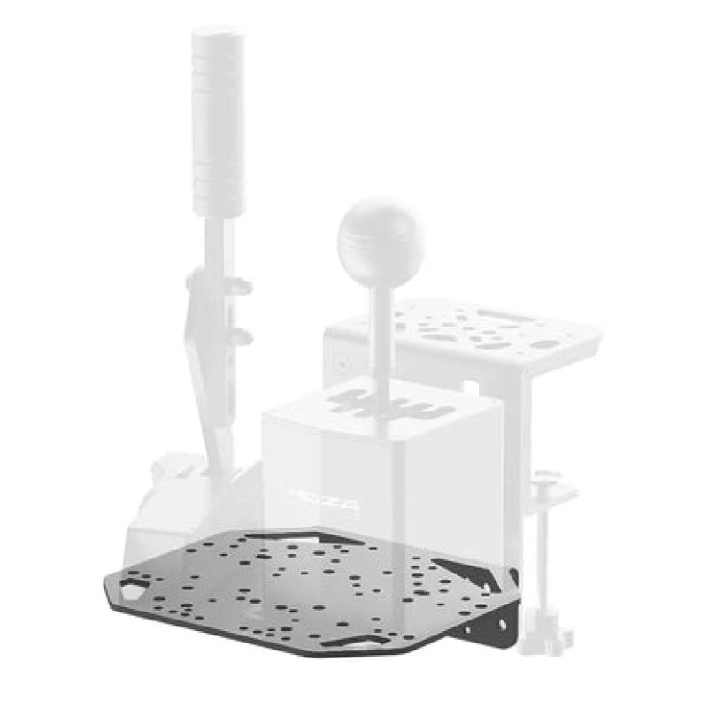 MOZA Universal Mounting Plate, für Schalter und Handbremse - schwarz