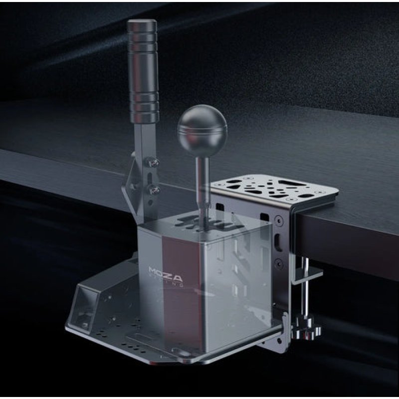 MOZA Universal Mounting Plate, für Schalter und Handbremse - schwarz