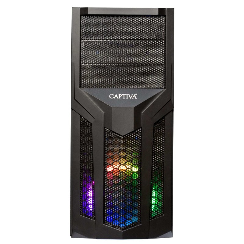 CAPTIVA Power Starter R80-018 TFT Bundle AMD Ryzen™ 7 5700G 16 Go DDR4-SDRAM 1 To SSD Noir