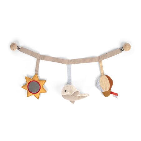 Filibabba - Pram chain with charms - Dreamy Adventurers - Flerfarvet (FI-03811)