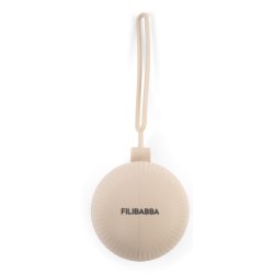 Filibabba - Silicone pacifier storage - Offwhite - 0-36 M (FI-03798)