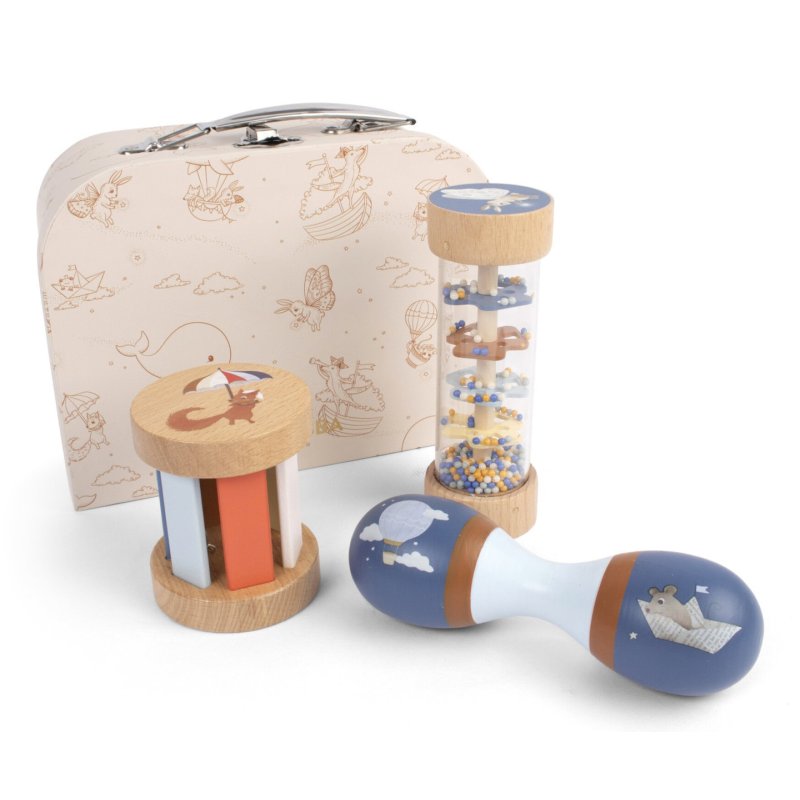 Filibabba Play set - My first wooden sensory toys