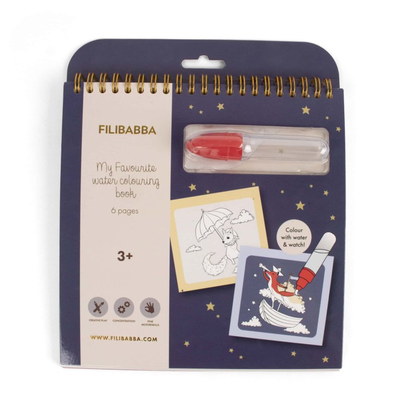 Filibabba - Dreamy Adventurers Water Colouring Book - (FI-03832)