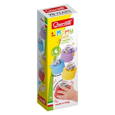 Quercetti - Momy Soft - 18 soft building blocks (QU-04144)