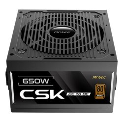 Alimentation ATX Antec Cuprum Strike CSK DC - 650W (Noir)