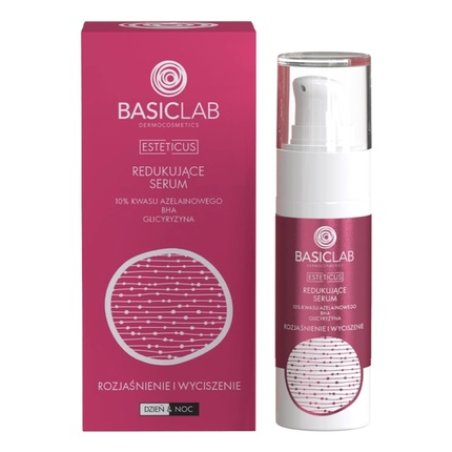 Basiclab Reducing Serum With 10 Azelaic Acid Bha And Glycyrrhizin 30ml Brightening & Calming