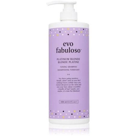 Evo Fabuloso Platinum Blonde Toning Shampoo 1000ml