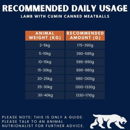 Alpha Spirit Lamb Meatballs with Cumin 400g