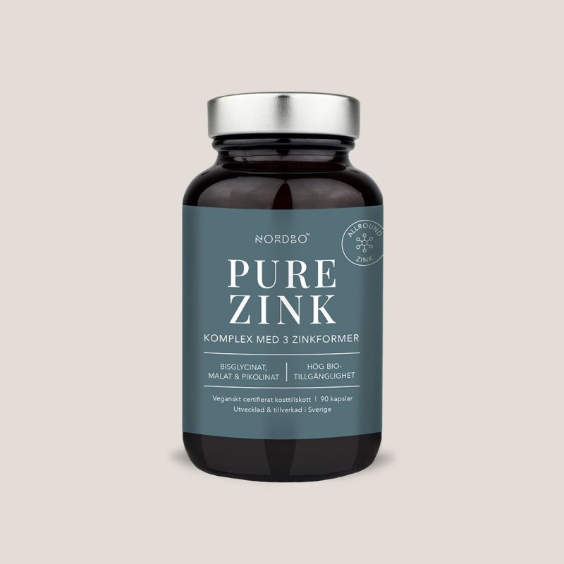 NORDBO - Vegan Pure Zinc - 90 capsules
