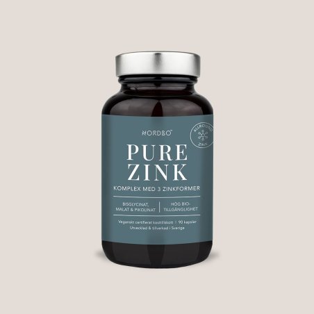 NORDBO - Vegan Pure Zinc - 90 capsules