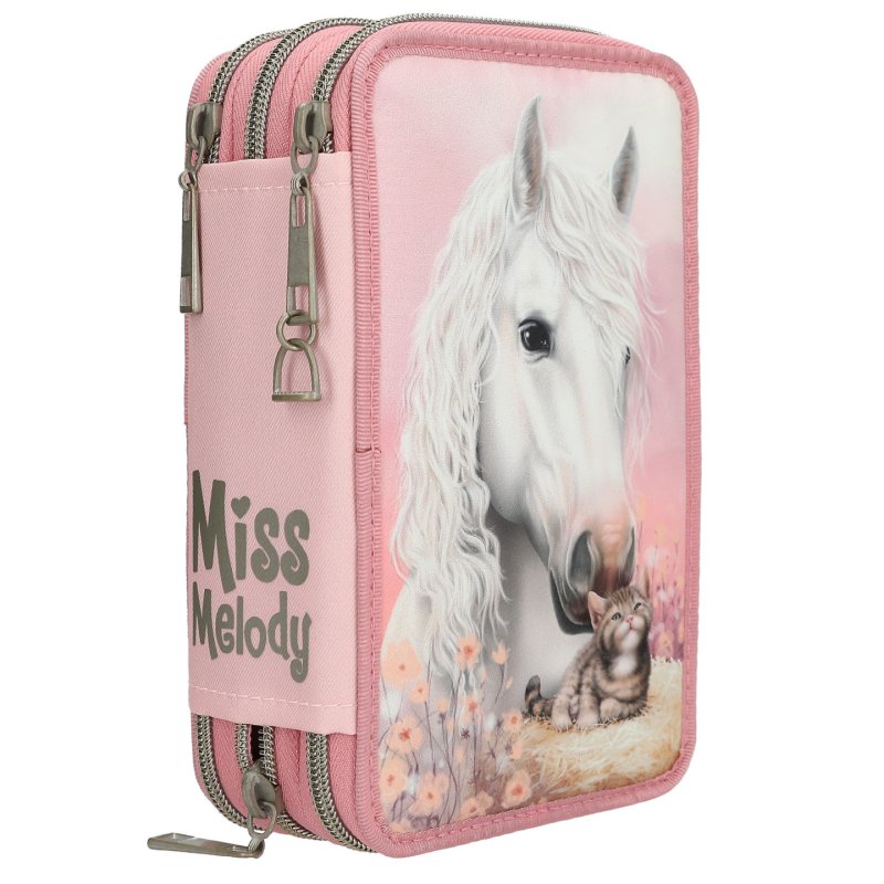 Miss Melody TRUE FRIENDS Bac à stylos Polyester, Zinc, Polypropylène (PP), Papier, Nylon Multicolore