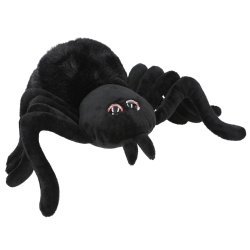 Dino World - Plush Spider 20 cm Black (413902)