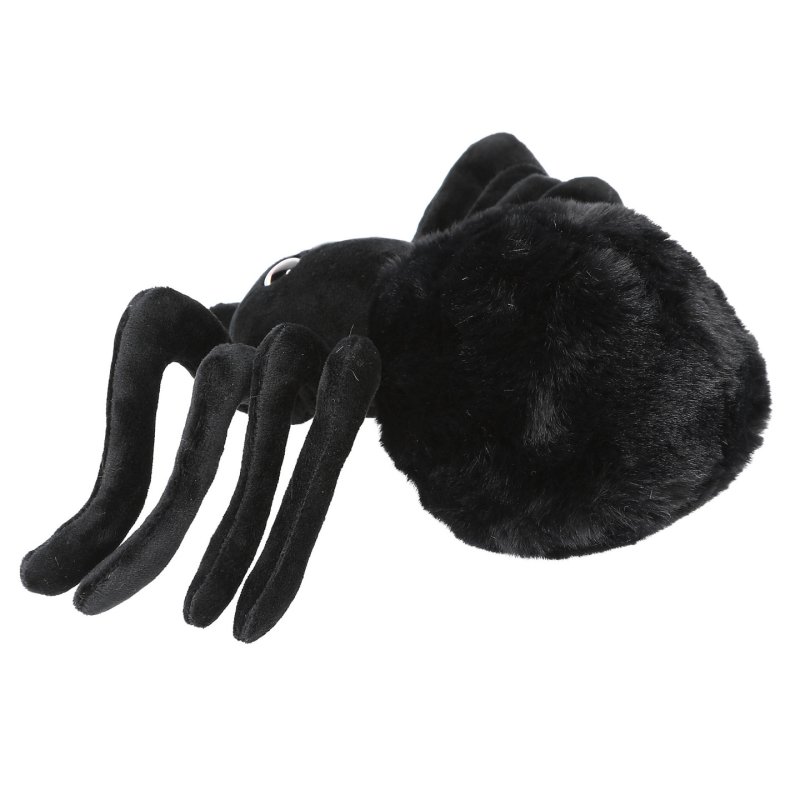 Dino World Action Adventure World Plush Spider 20 cm Black