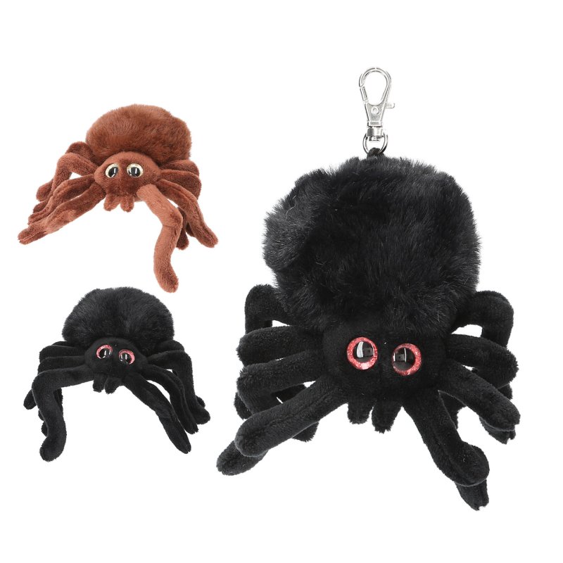 Dino World - Plush Spider Pendant (413899)