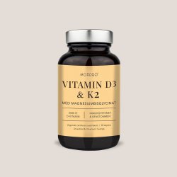 NORDBO - Vegan Vitamin D3 & K2 - 90 capsules