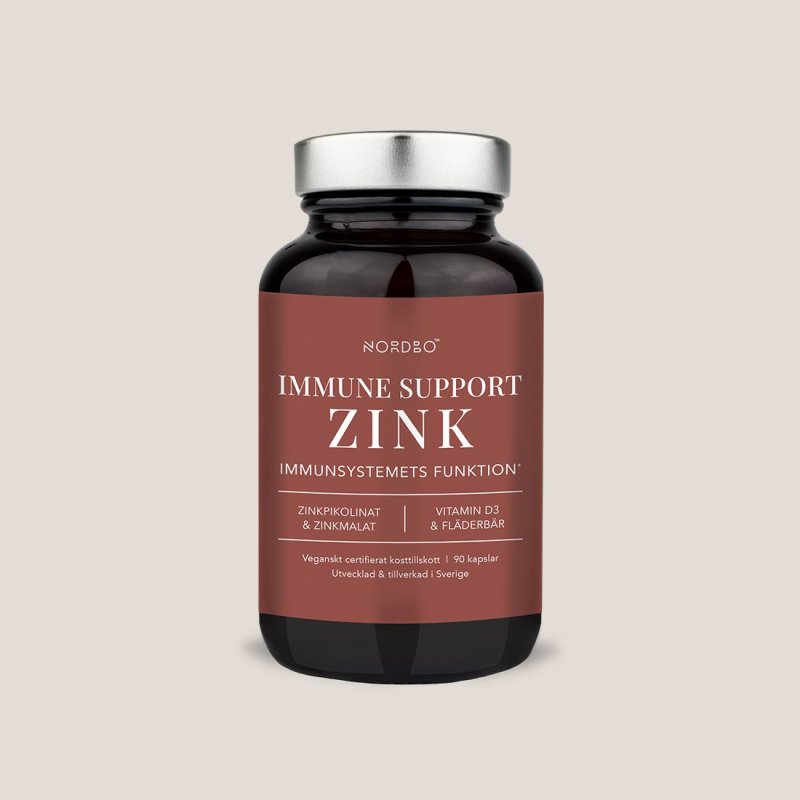 NORDBO - Vegan Immune Support Zinc - 90 capsules
