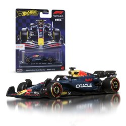 Formula 1 Hot Wheels Premium Diecast Vehicle 1/64 Oracle Red Bull Racing RB20 (1) (Max Verstappen 2024)