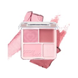 Judydoll 4 Color Blush & Highlight Palette 03 Ballerina Dream 9 Grams