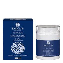 Basiclab Moisturizing Face Neck & Dcollet Mask Hydration & Smoothing 50ml