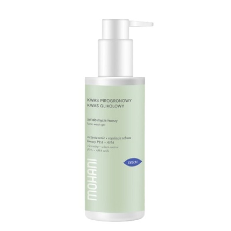 Mohani Face Cleansing Gel With Pyruvic Acid And Glycolic Acid 150ml