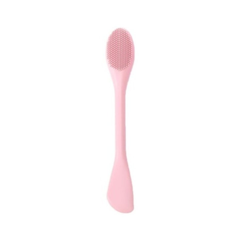Ecarla Silicone Facial Cleansing Brush With Applicator Pink 172 X 29 Cm