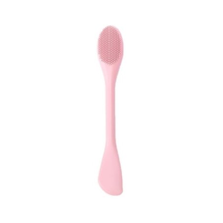 Ecarla Silicone Facial Cleansing Brush With Applicator Pink 172 X 29 Cm
