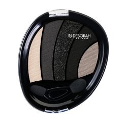 Deborah Milano Perfect Smokey Eye ombre à paupière 5 g 3 Black Smokey Mat, Métallique